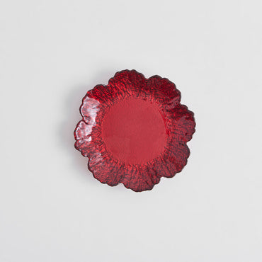 DENIZ Farfurie desert, sticlă, D.16cm