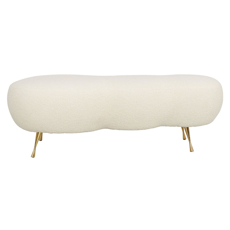 ELLISE Banchetă, stofă - Articol resigilat