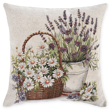 FIELD FLOWERS Pernă decorativă, 45x45cm