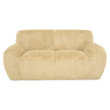 AVORIAZ Canapea 2 locuri, imitație blană