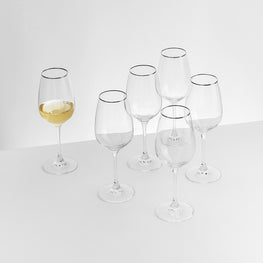REGATTA Set 6 pahare vin alb, 340ml
