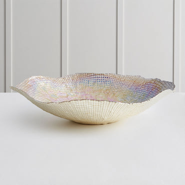 INFINITY Bol decorativ, sticlă, D.36cm