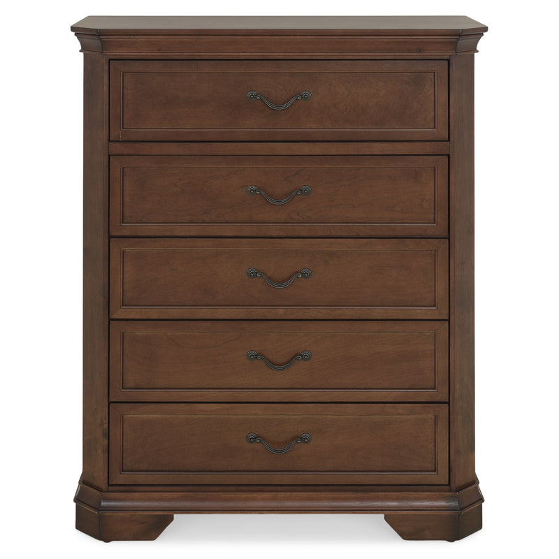 NOREGON Comodă 5 sertare