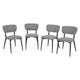 NEXUS Set mobilier terasă/grădină, 4 scaune