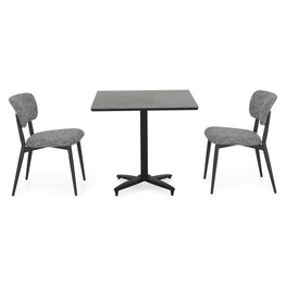 CLEO/NEXUS Set mobilier terasă/grădină, 2 scaune și masă