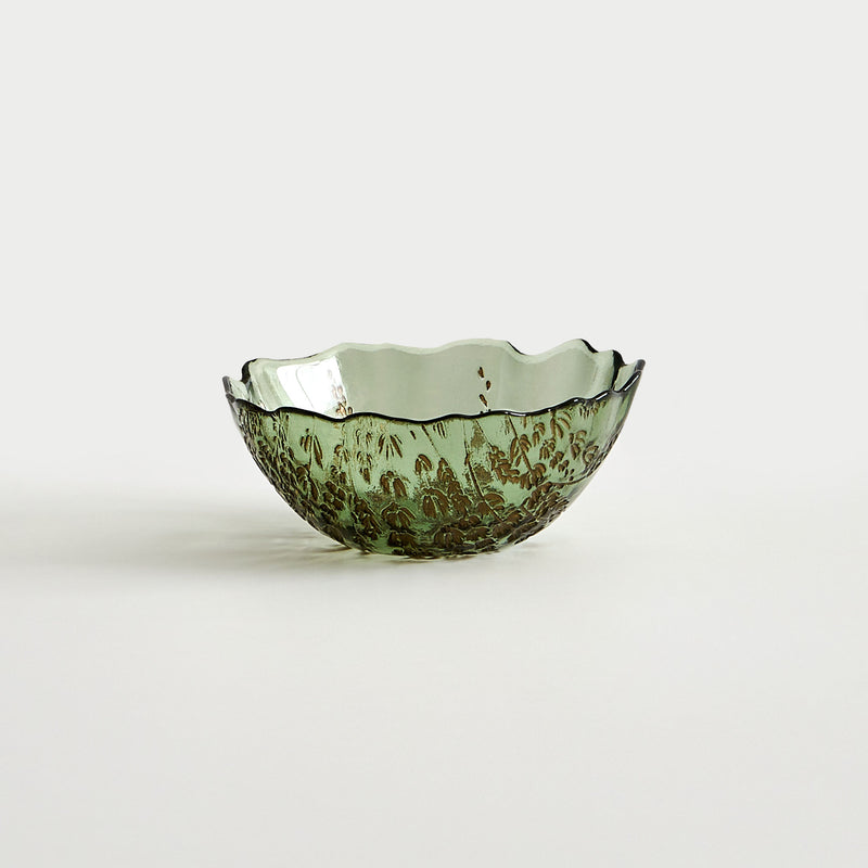 LAVANDER Bol, sticlă, D.14cm