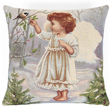 WHITE ANGEL Pernă decorativă, 45x45cm