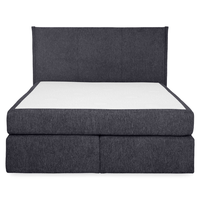 CARLINI Pat tapițat boxspring, 160x200cm, saltea inclusă