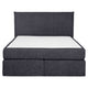 CARLINI Pat tapițat boxspring, 160x200cm, saltea inclusă