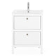 OLE Set mobilier baie, mască lavoar și lavoar ceramic - Articol resigilat