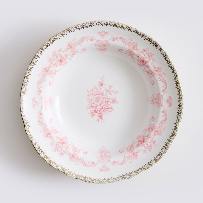 GENEVIEVE Farfurie supă, porțelan, D.23.5cm