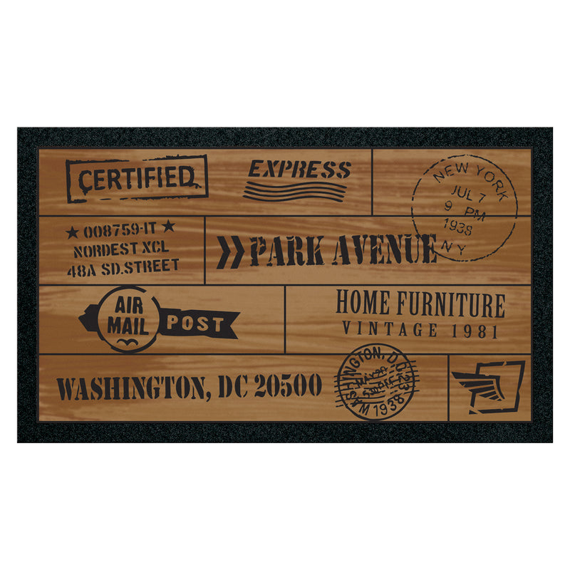 WOOD Covoraș intrare, 40x68cm