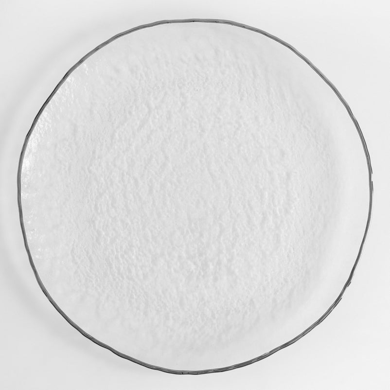 SONYA Platou, sticlă, D.33cm