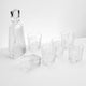 ROCKS Set decantor și 6 pahare whisky