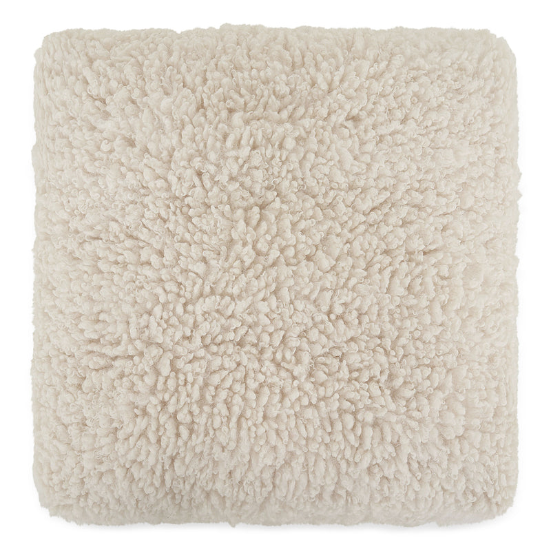 MERIBEL Pernă decorativă, imitație blană, 45x45cm