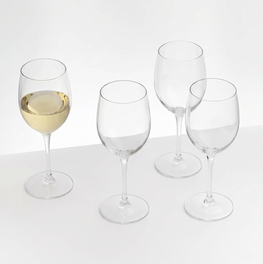 PUNTO Set 4pahare vin alb, 330ml