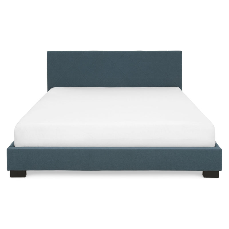 KRONIA Pat tapițat, 160x200cm, somieră inclusă