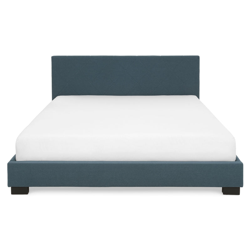 KRONIA Pat tapițat, 160x200cm, somieră inclusă