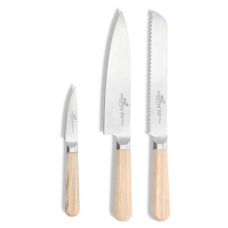 ALTYA Set 3 cuțite bucătărie, inox