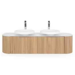 REA Set mobilier baie, mască lavoar, top, 2 lavoare