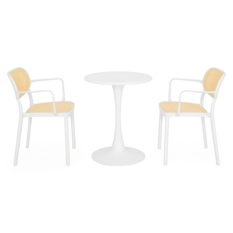 PLEZURO/ALIVIO Set mobilier terasă/grădină, 2 scaune și masă