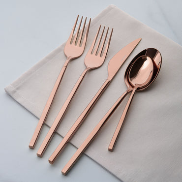 EVA Set tacâmuri 24 piese, inox