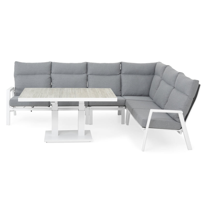 SALZBURG Set mobilier terasă/grădină, colțar și masă