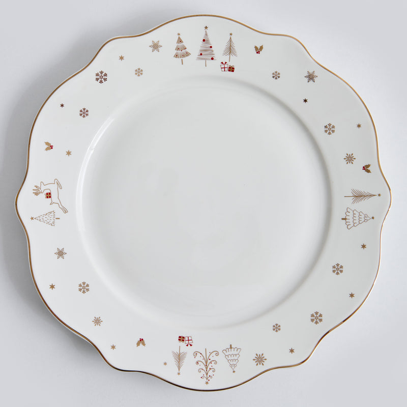 SAVOY Farfurie fel principal, porțelan, D.27cm