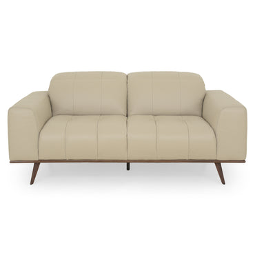 DENTON Canapea 2 locuri, mecanism tetiere, piele