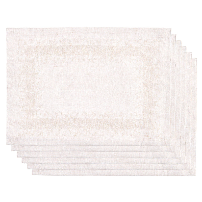 NATALIE Set 6 suporturi farfurie