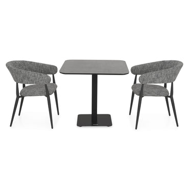 PIEMONTE/NEXUS Set mobilier terasă/grădină, 2 scaune și masă