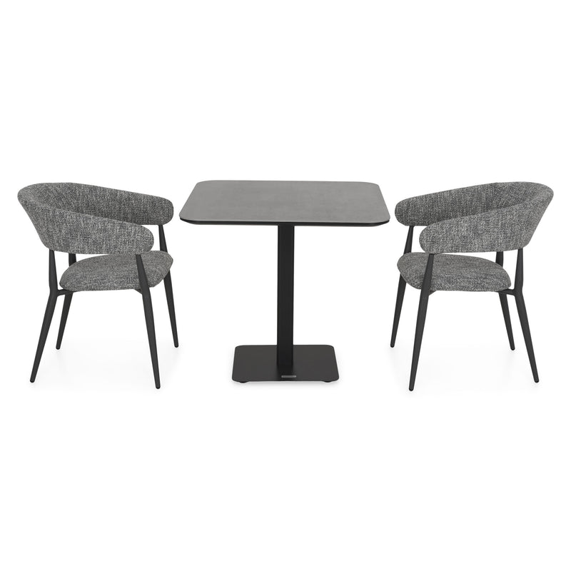 PIEMONTE/NEXUS Set mobilier terasă/grădină, 2 scaune și masă