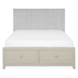 NORMAN Pat tapițat, 180x200cm, somieră și 2 sertare incluse