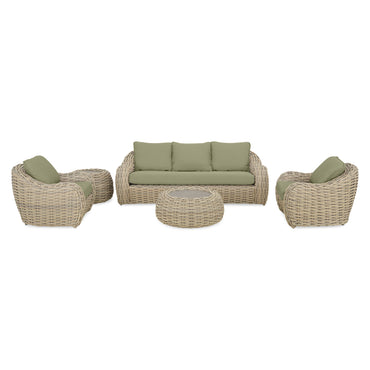 TAMARINDO Set mobilier terasă/grădină, canapea și masă