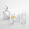 BRIXTON Set decantor și 6 pahare whisky, cristal