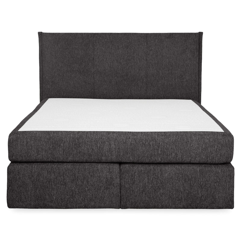 CARLINI Pat tapițat boxspring, 160x200cm, saltea inclusă