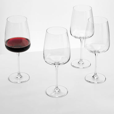 MODERN Set 4 pahare vin roșu, 600ml