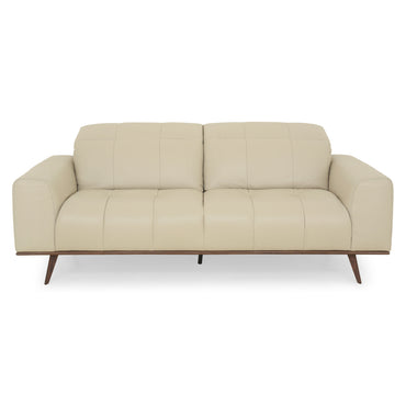 DENTON Canapea 3 locuri, mecanism tetiere, piele