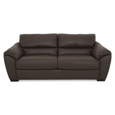 ARKTIKOS Canapea extensibilă, 3 locuri, piele