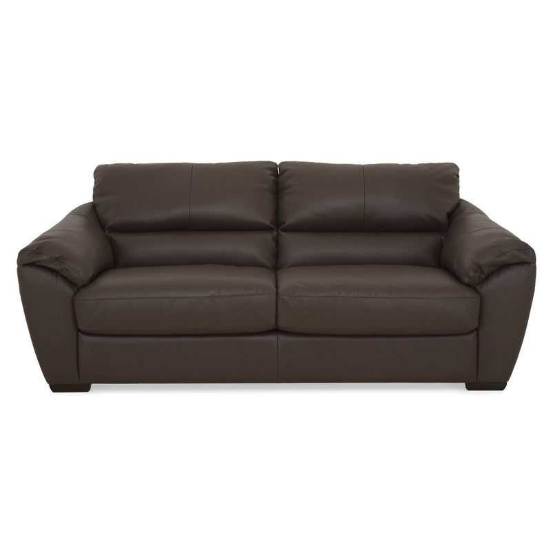 ARKTIKOS Canapea extensibilă, 3 locuri, piele