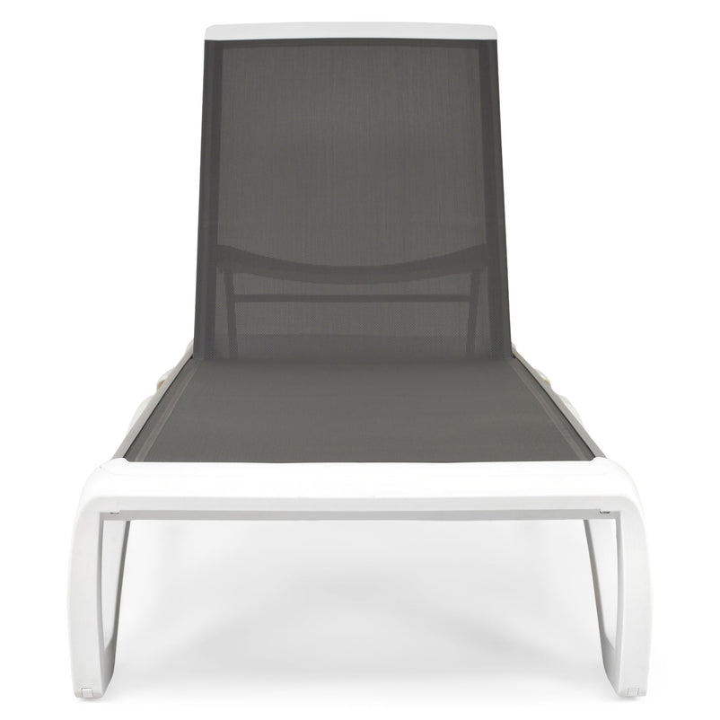 YATI Set mobilier terasă/grădină, 2 șezlonguri și măsuță