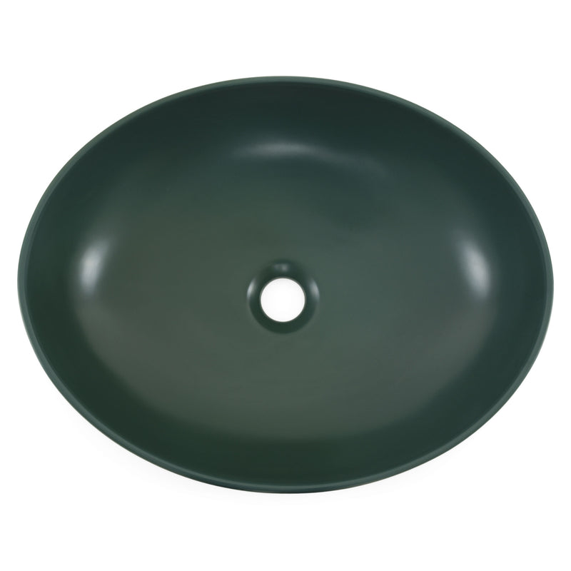 JADE Lavoar oval, ceramică