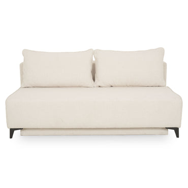 AMON Canapea extensibilă, 3 locuri, ladă depozitare, stofă