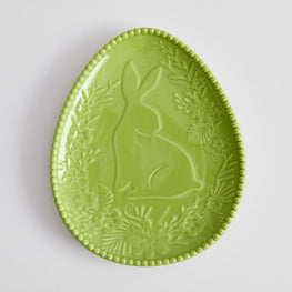 BUNNY Platou servire, porțelan, L.22cm