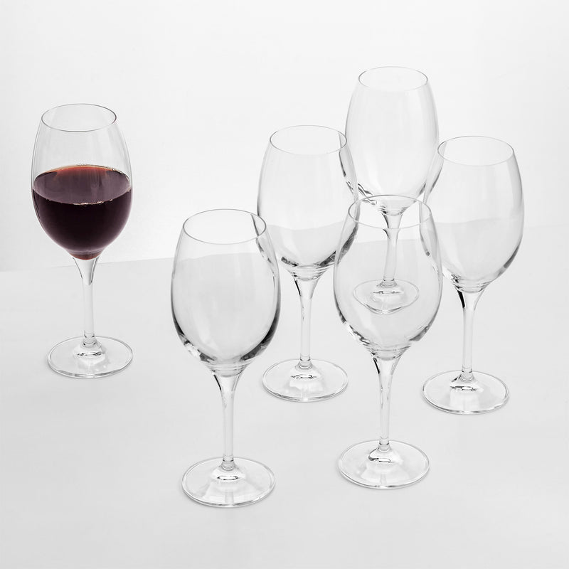 ELITE Set 6 pahare vin roșu, 360ml