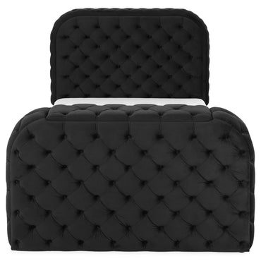 CLERMONT Pat tapițat, șemineu, spațiu TV, LED, somieră incluse