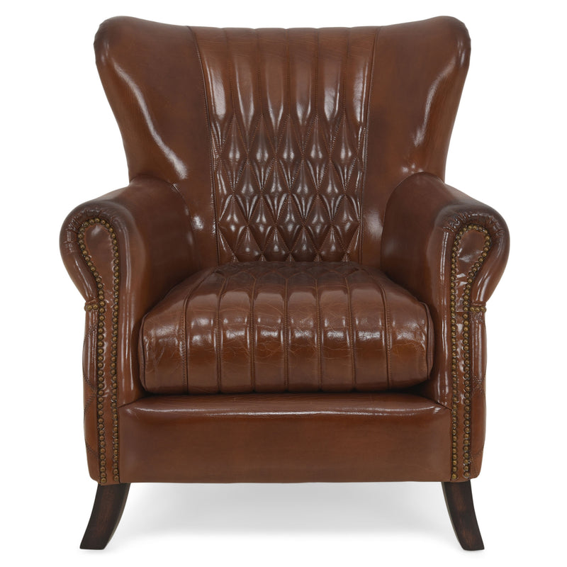 HOOPER Fotoliu, piele