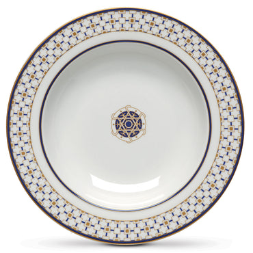 CHARLES Farfurie supă, porțelan, D.22cm