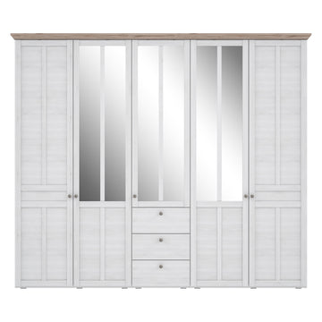 LYNELLE Dulap 5 uși, 3 sertare de la Mobexpert