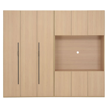 COMPACT Dressing 9 uși, spațiu TV